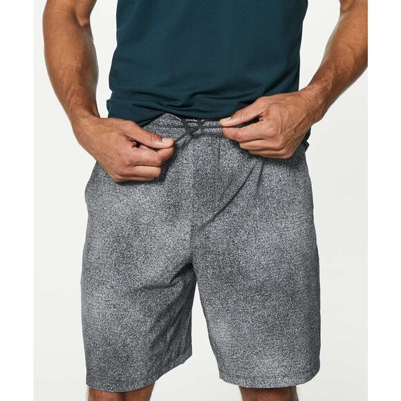 Lululemon Men's Pace Breaker Shorts 9'' Lined Speckle Gray Running - Picture 1 of 9